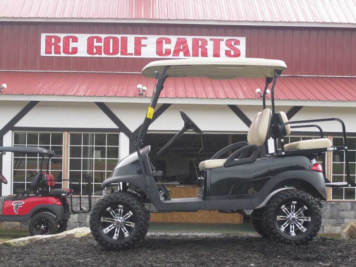 Custom Black and Tan Club Cart
