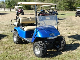 Blue 2008 EZGO TXT Golf Cart, Canton, Mississippi