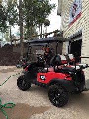 Georgia University golf cart Atlanta