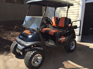 harley davidson custom golf cart GA