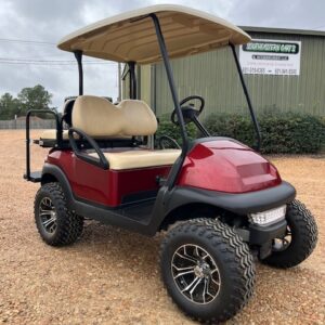 Red 2017 Club Car Precedent